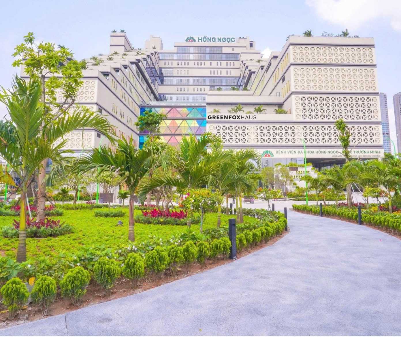 Bệnh viện Đa khoa Hồng Ngọc công trình kiến trúc hiện đại