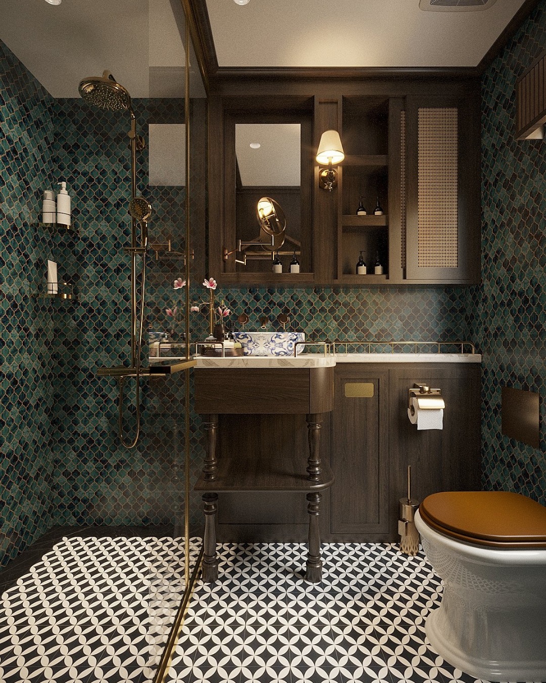 Gạch Bông GF.F30095 (300x300mm)