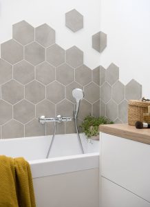 Gạch Trang Trí LỤC GIÁC CEMENT (200x230mm)