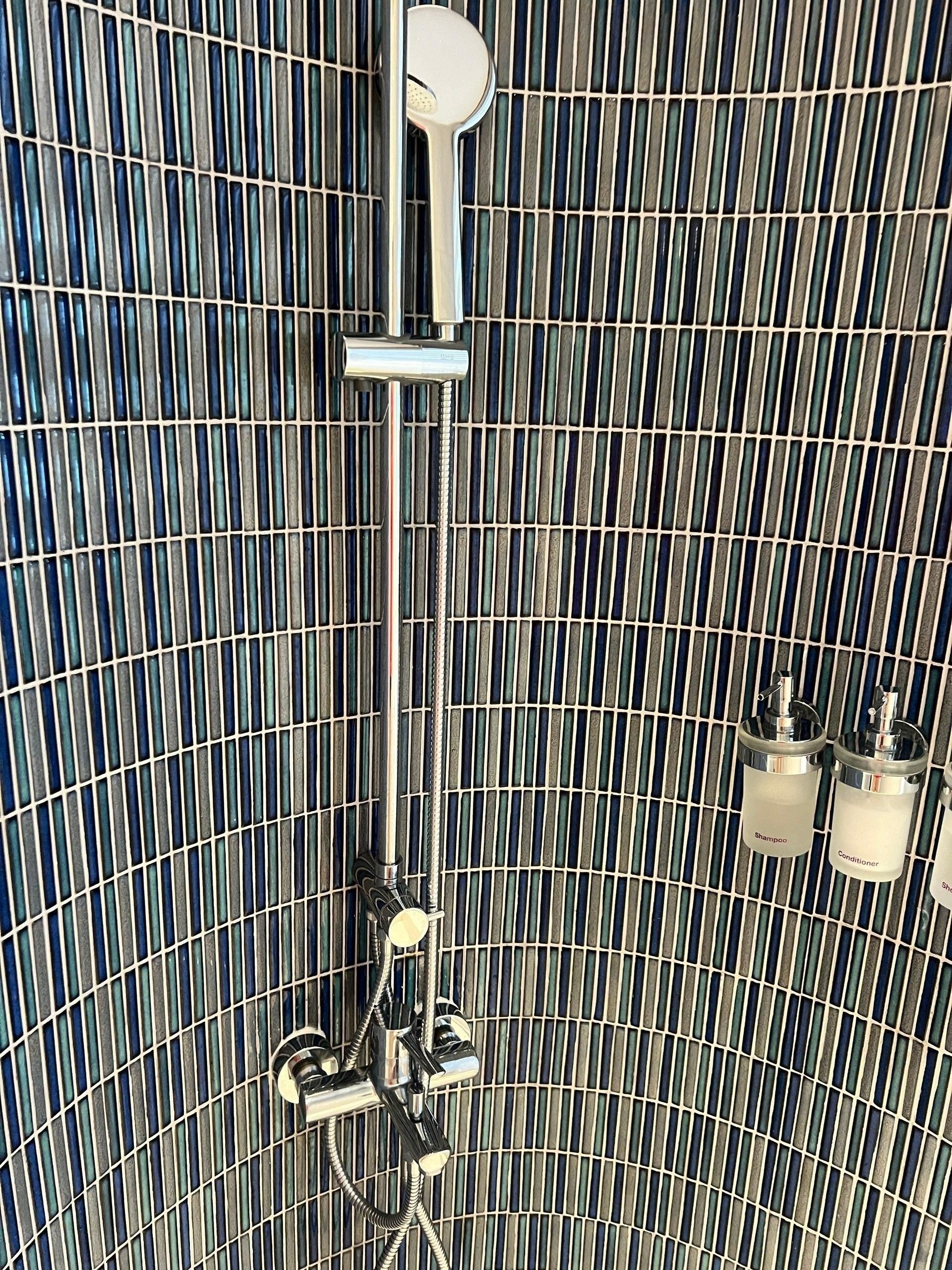 Gạch Trang Trí Mosaic Thanh Đũa Triple Xanh Biển Đa Sắc GF.TD019A