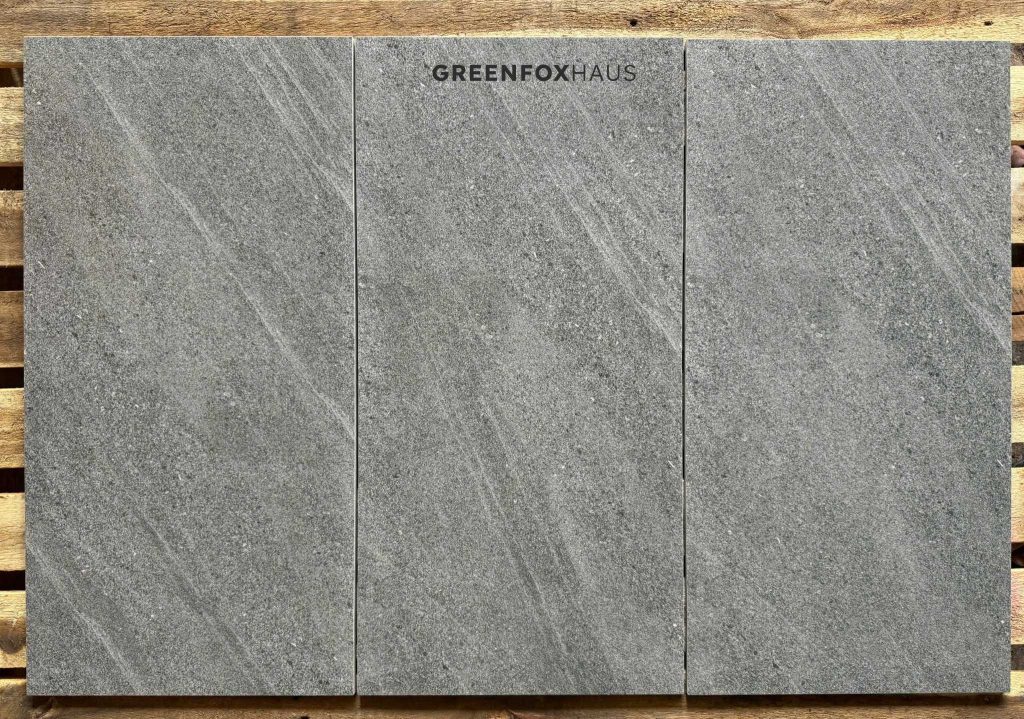 Gạch lát nền sân vườn 30x60 vân giả đá, xương đồng chất, bề mặt matt