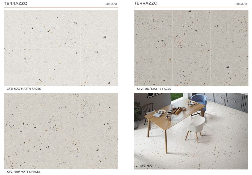 Bộ sưu tập gạch terazzo mới nhất 2026