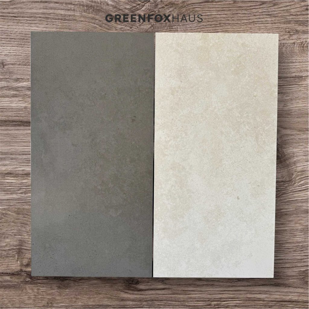 Gạch lát nền sân vườn 30x60 vân xi măng