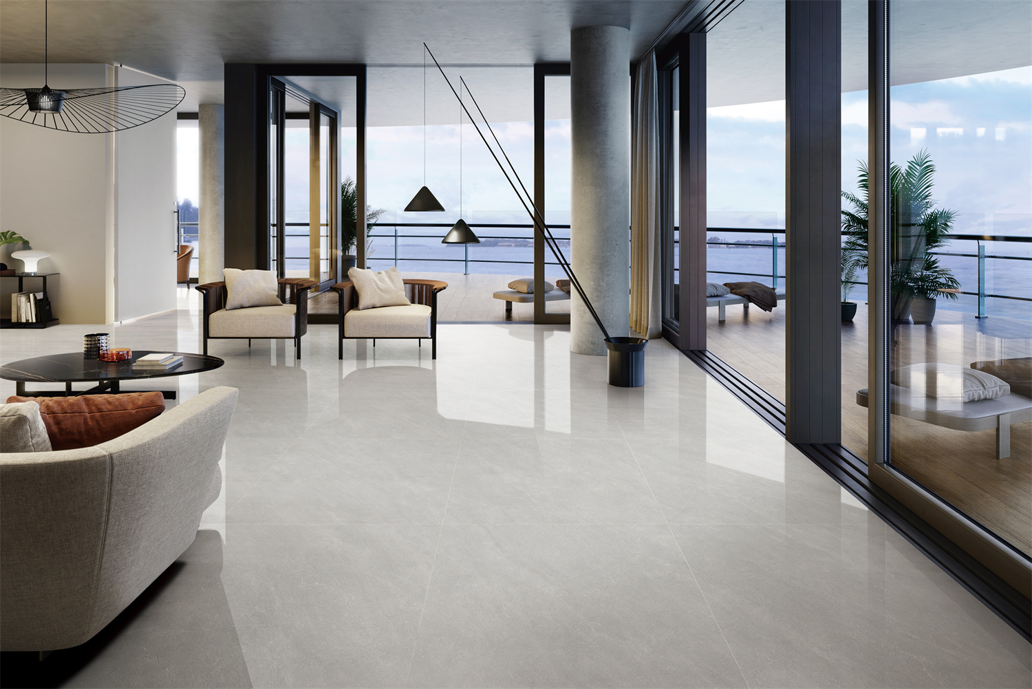 Gạch Lát Nền Polished Vân Đá Marble GF21.ET80H215 (800x800mm)