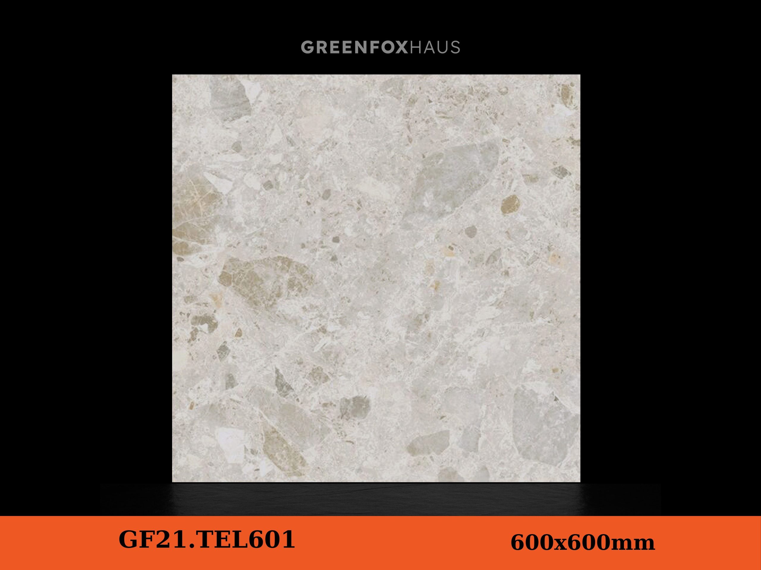 Gạch Lát Nền Matt Vân Terrazzo GF21.TEL601 (600×600mm)