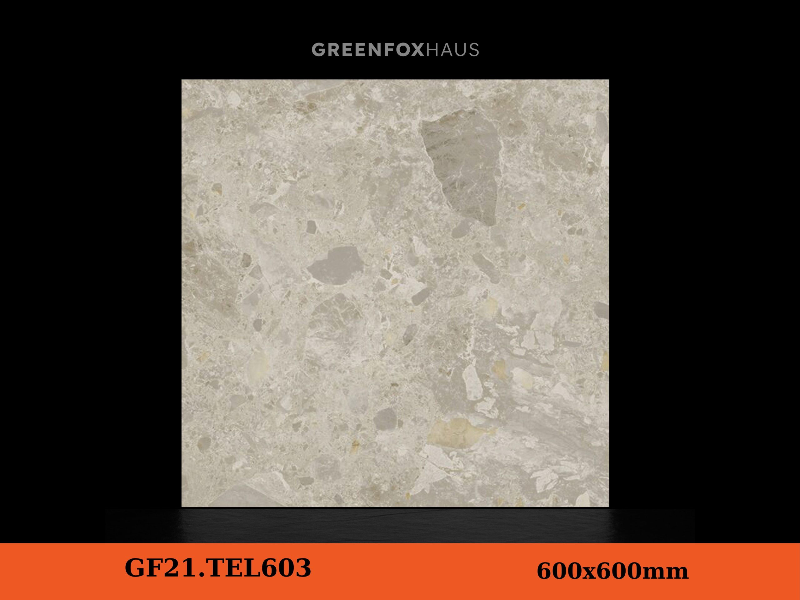 Gạch Lát Nền Matt Vân Đá Terrazzo GF21.TEL603 (600x600mm)