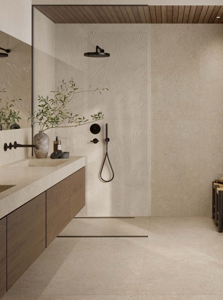 Xi măng be ấm ốp tường 60x120