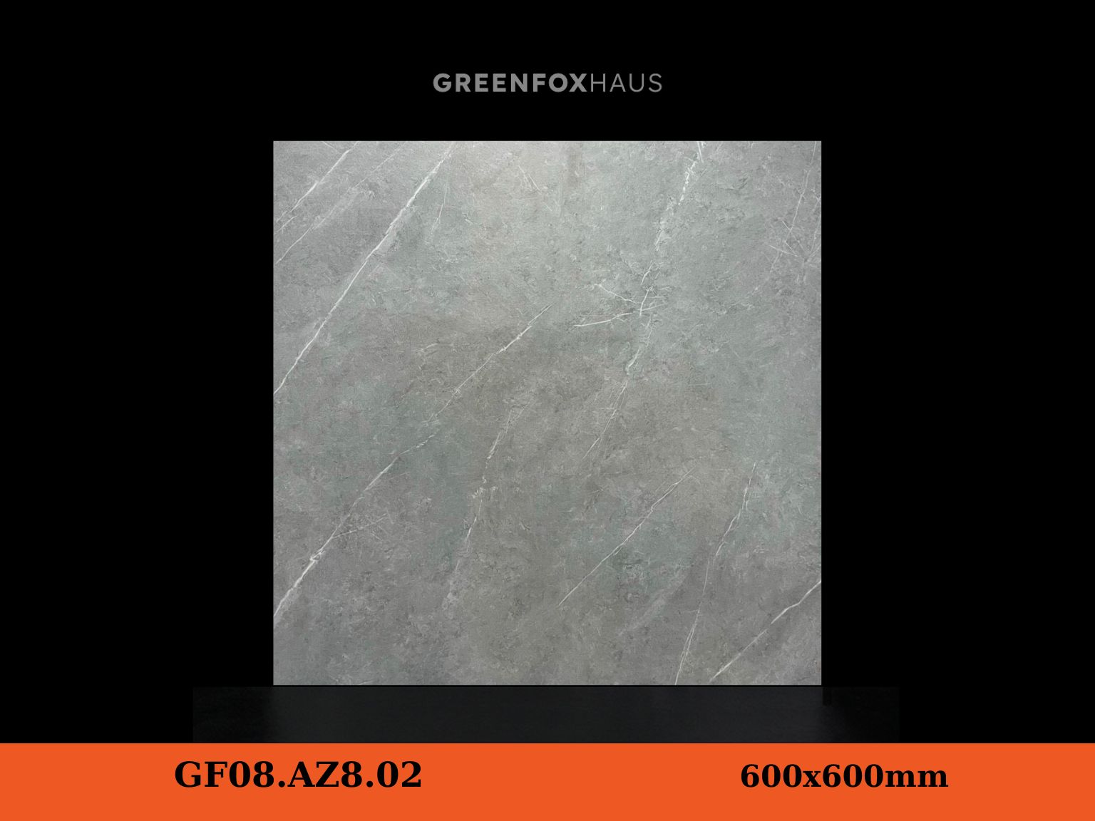 GẠCH LÁT NỀN MATT VÂN ĐÁ MÀU XÁM TRUNG GF08.AZ8.02 (600x600mm)