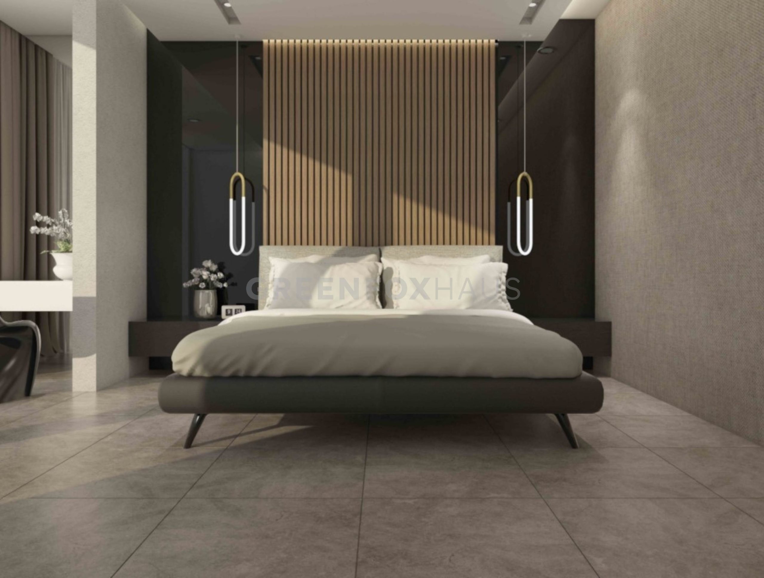 GẠCH ỐP LÁT MATT / SATIN FINISH VÂN ĐÁ XI MĂNG GF37.GHR04 (600×600mm / 300×600mm)