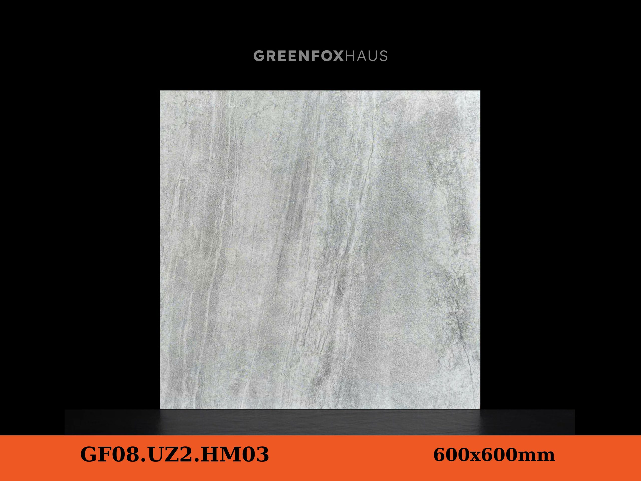 GẠCH LÁT NỀN MATT VÂN ĐÁ MÀU XÁM SÁNG ÁNH KHÓI GF08.UZ2.HM03 (600x600mm)