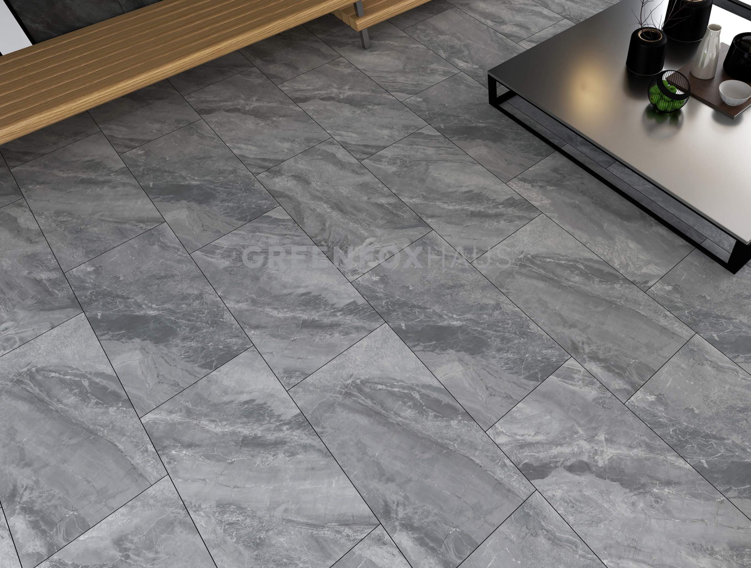 GẠCH ỐP LÁT MATT VÂN ĐÁ MARBLE MÀU XÁM GF37.GLC02 (600×600mm / 600×1200mm)