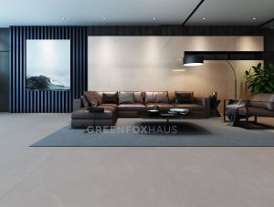 GẠCH KHỔ LỚN POLISHED VÂN ĐÁ MARBLE KEM NHẠT 1200×2400MM GF37.GLX23 (BIG SLAB)