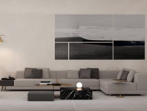 GẠCH KHỔ LỚN POLISHED VÂN ĐÁ MARBLE KEM NHẠT 1200×2400MM GF37.GLX23 (BIG SLAB)