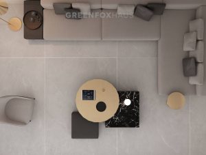 GẠCH KHỔ LỚN MATT VÂN ĐÁ MARBLE XÁM TRUNG 1200×2400MM GF37.GLX24 (BIG SLAB)