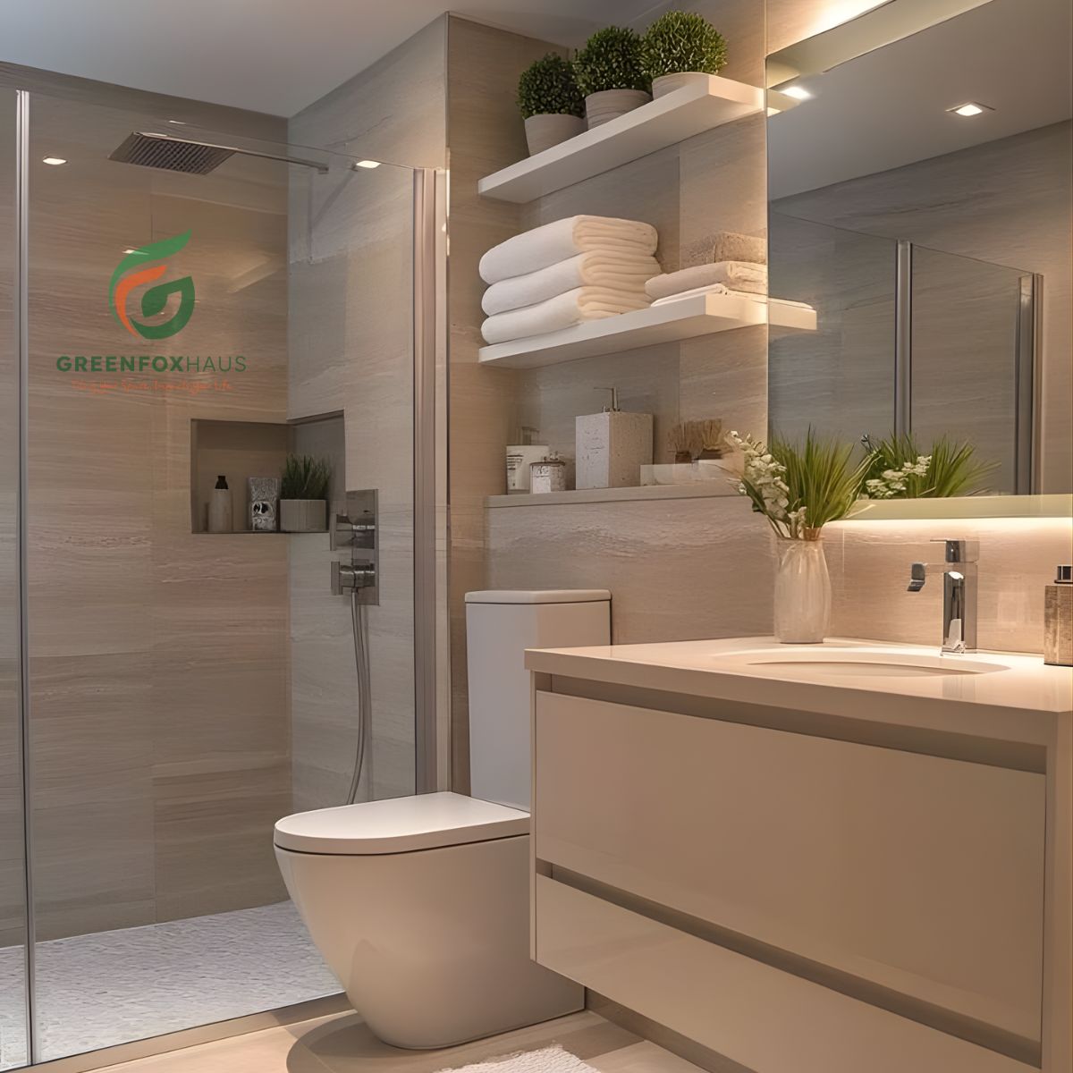 gạch ốp nhà vệ sinh 30x60 giả gỗ hiện đại, mẫu gạch ốp tường 30x60 đẹp