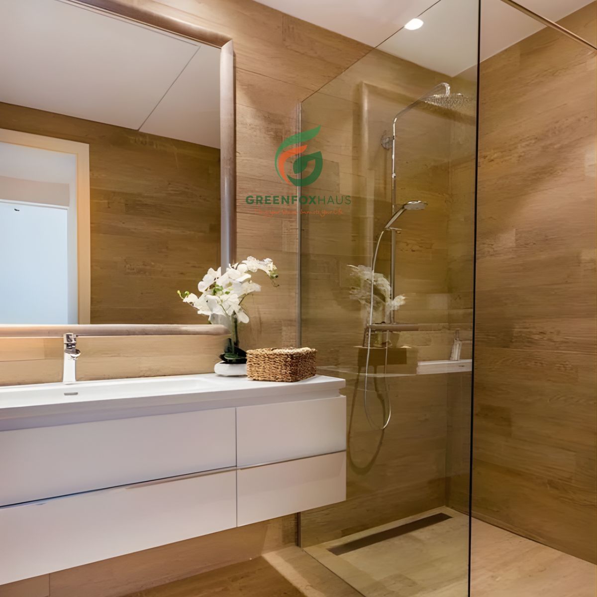 gạch ốp nhà vệ sinh 30x60 vân gỗ ấm, gạch ốp wc đẹp