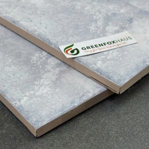 GẠCH THẺ ỐP TƯỜNG MEN BÓNG GỢN SÓNG VÂN LOANG TRẮNG XÁM (100×300MM)