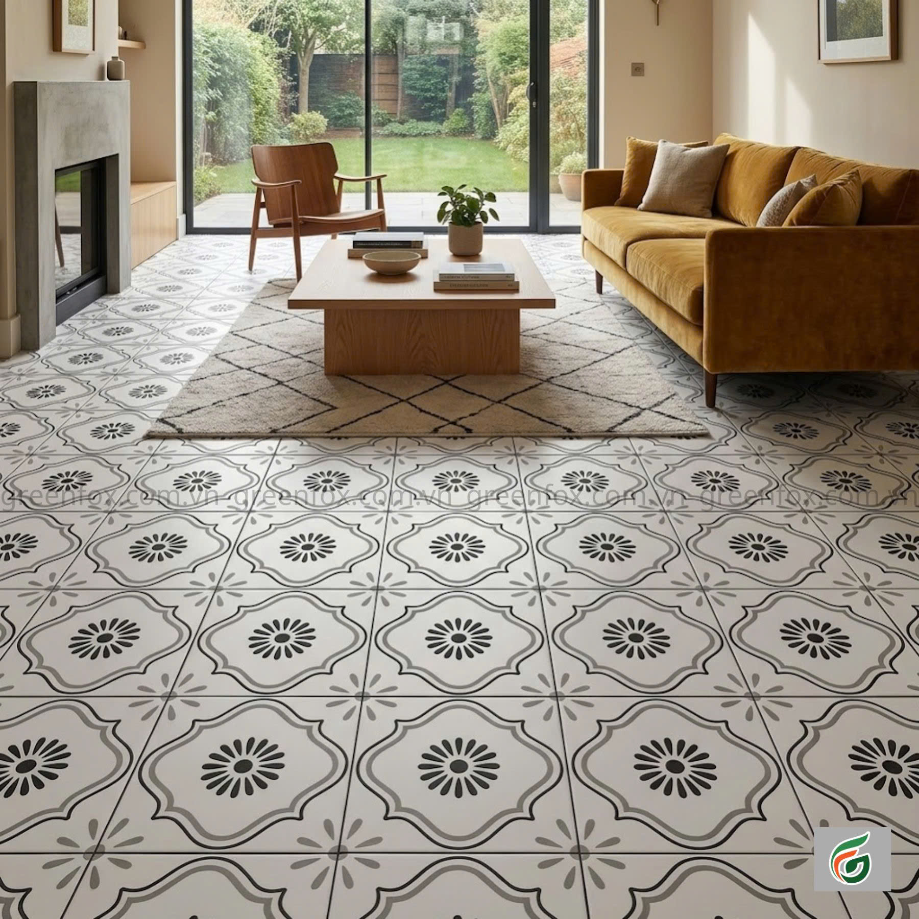 GẠCH BÔNG GF84.2213 (200x200mm)