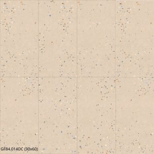 GẠCH ỐP LÁT MATT VÂN XI MĂNG TERRAZZO MÀU BE NHẠT (300x600mm) GF84.014 / GF84.014DC