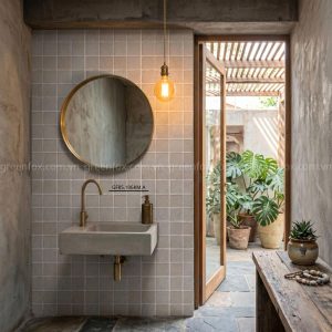 GẠCH ỐP LÁT TRANG TRÍ MOSAIC GIẢ ĐÁ GF85.106KM.A (300x600mm)