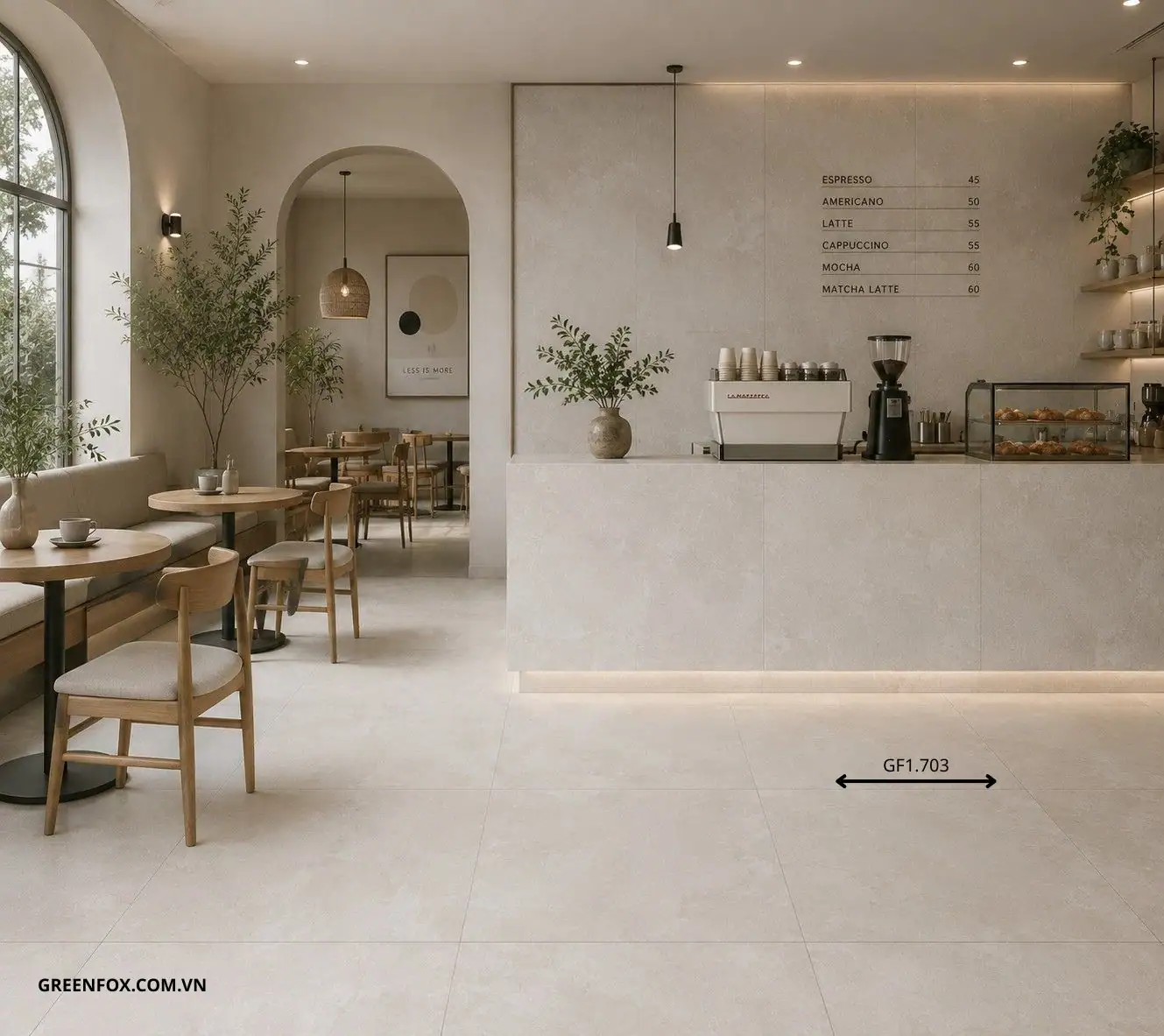 GẠCH ỐP LÁT VÂN XI MĂNG HIỆN ĐẠI GF1.703 (600x600mm)
