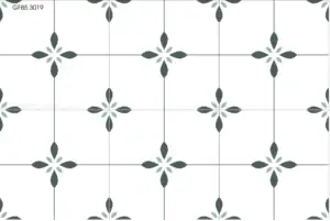 GẠCH BÔNG PORCELAIN MATT HỌA TIẾT CỔ ĐIỂN GF85.3019 (300x300mm)