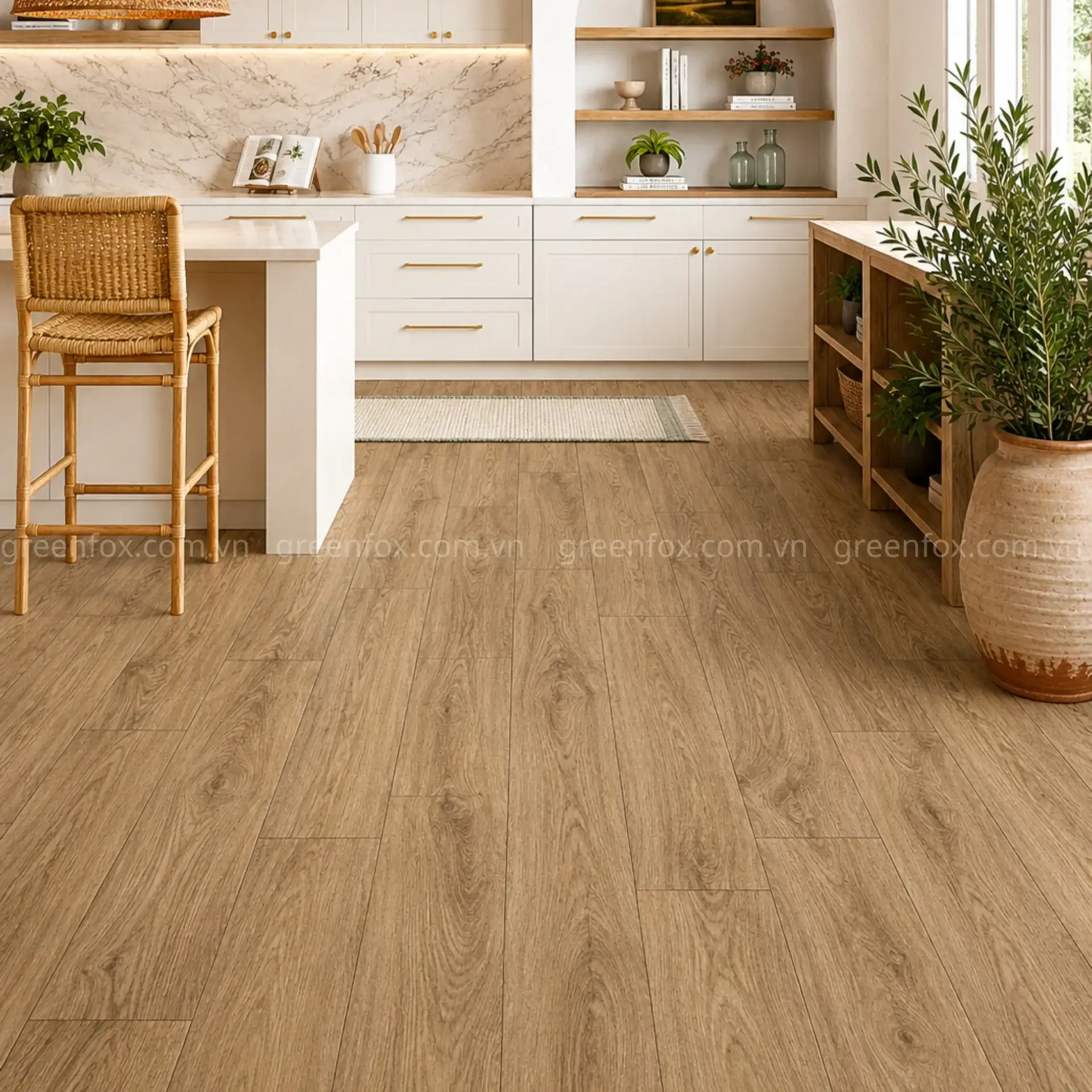 GẠCH LÁT NỀN MATT VÂN GỖ MÀU BE GỖ SÁNG GF7.253 (200x1000mm)