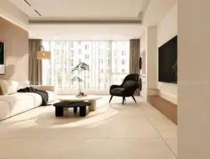 Gạch ốp lát Porcelain Matt vân Giả Đá màu Vàng Kem - GF5.26252 (600x1200mm)