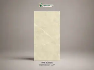 Gạch ốp lát Porcelain Matt vân Giả Đá màu Vàng Kem - GF5.26252 (600x1200mm)
