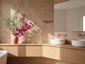 GẠCH ỐP LÁT MATT VÂN GIẢ THẺ MÀU BEIGE CÁT GF84.4803 (400X800MM)