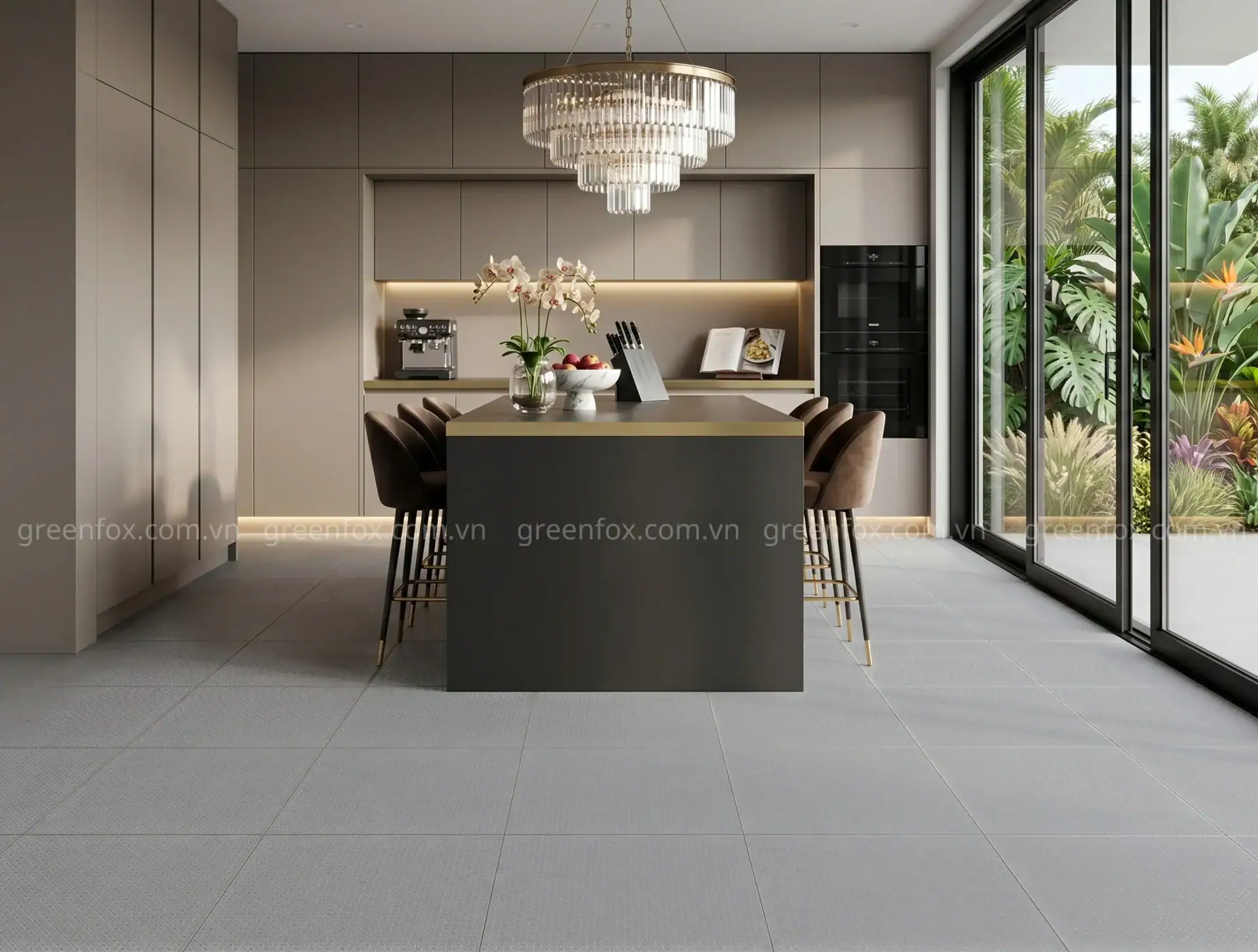 GẠCH ỐP LÁT PORCELAIN HIỆU ỨNG ĐỒNG TIỀN GF84.ING020 (600X600MM)