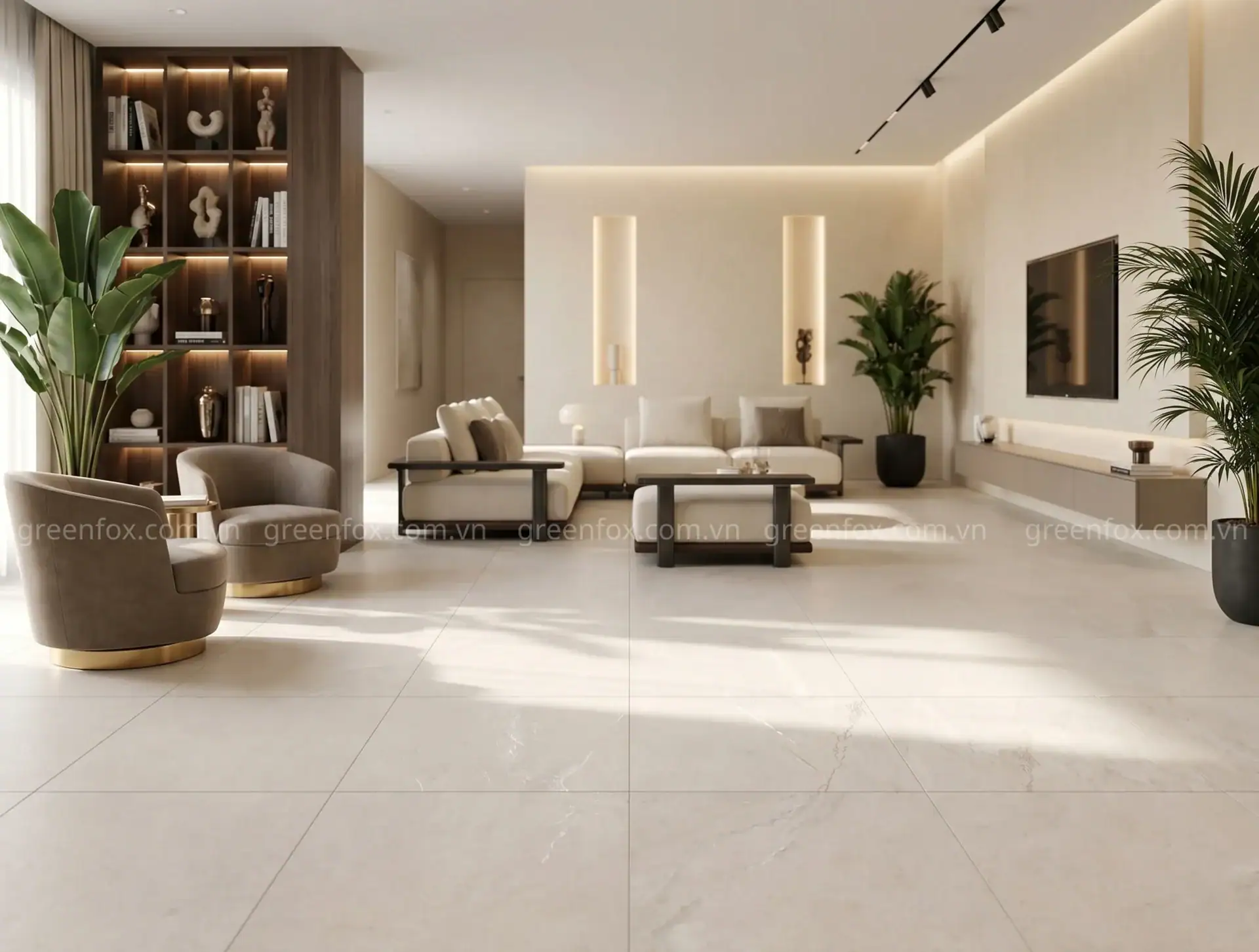 GẠCH ỐP LÁT PORCELAIN VÂN ĐÁ GF84.LIMESTONE04 (600X600MM)