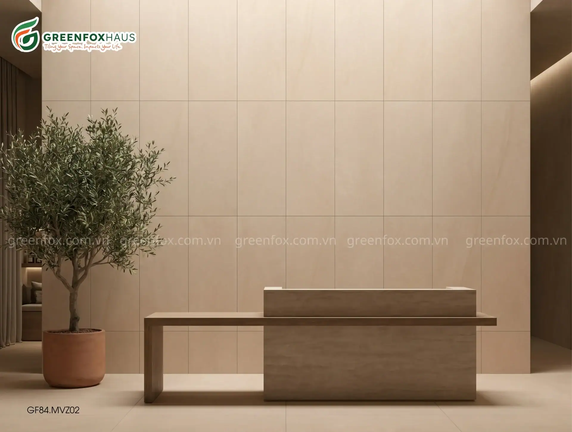 GẠCH ỐP LÁT MATT VÂN GIẢ ĐÁ MARBLE GF84.MVZ02 (400X800MM)