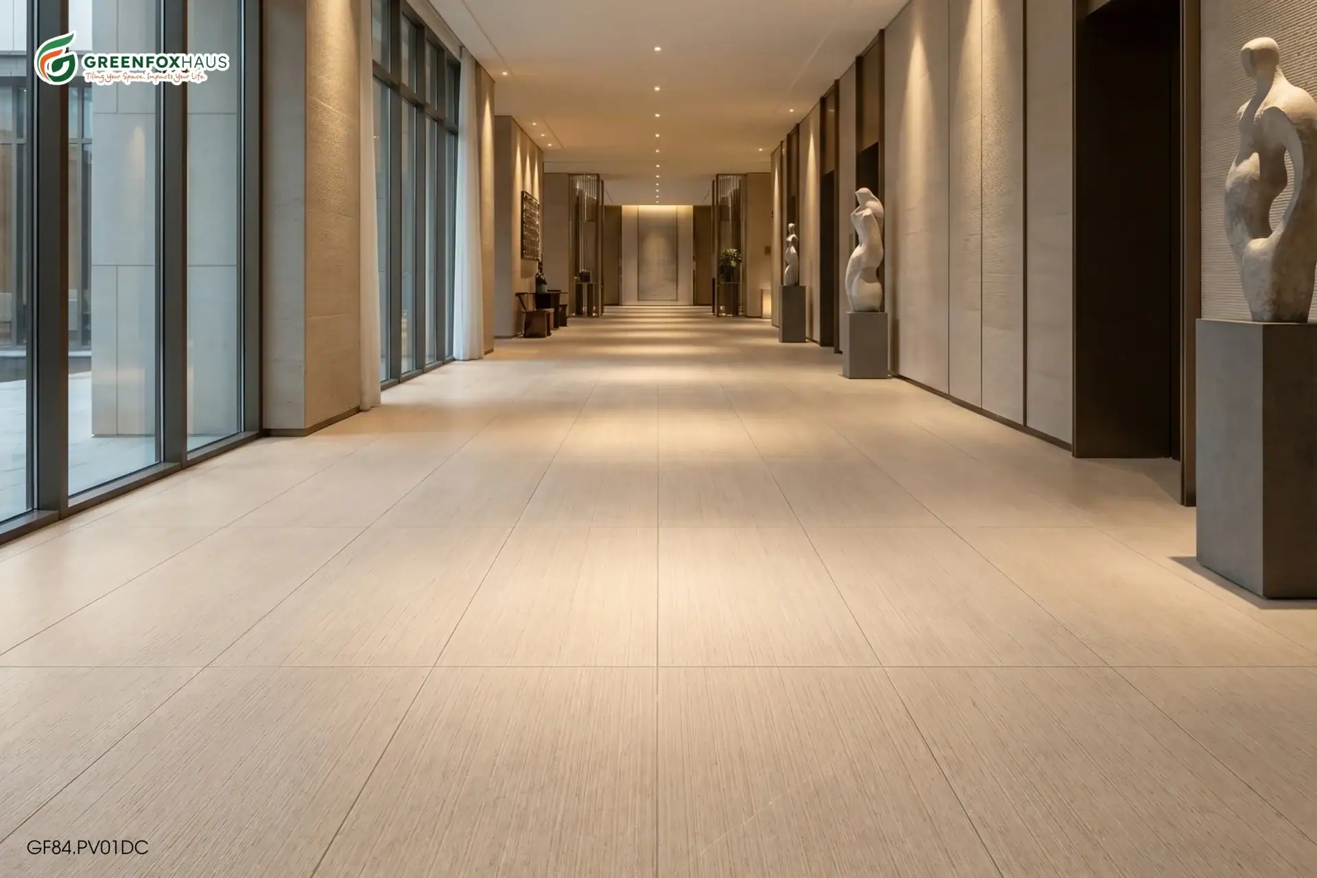 GẠCH ỐP LÁT MATT VÂN SỌC MÀU BEIGE KEM GF84.PV01DC (600X1200MM)