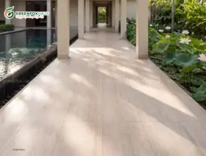 GẠCH ỐP LÁT MATT VÂN ĐÁ TRAVERTINE MÀU BEIGE KEM GF84.TRA01 (600X1200MM)