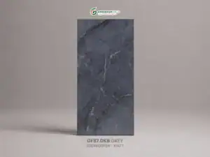 GẠCH ỐP LÁT PORCELAIN VÂN ĐÁ MÀU XÁM ĐẬM GF87.DKB.GREY (300X600MM)