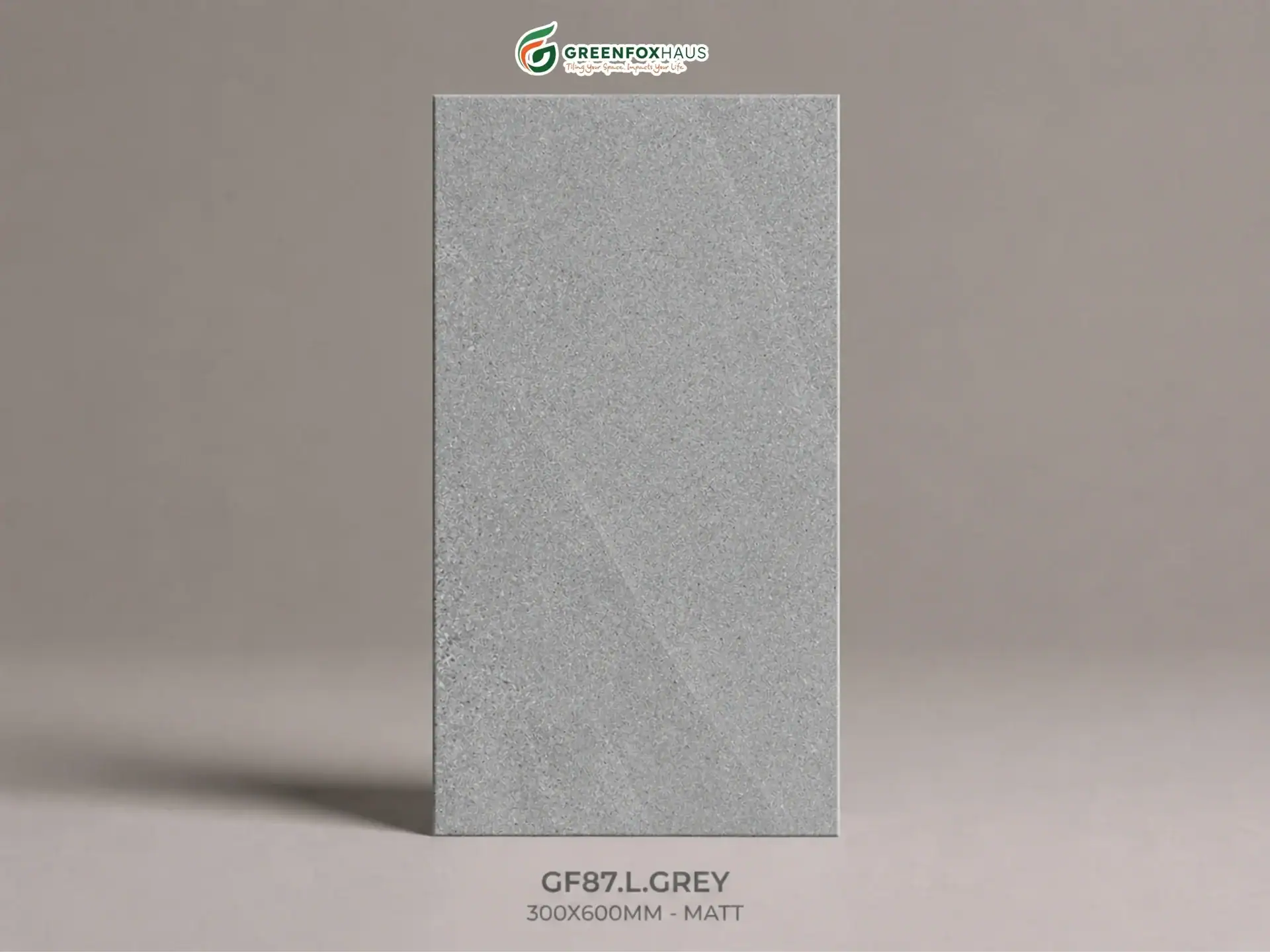 Alternative view of Gạch ốp lát Matt màu Light Grey - GF87.L.GREY (300x600mm)