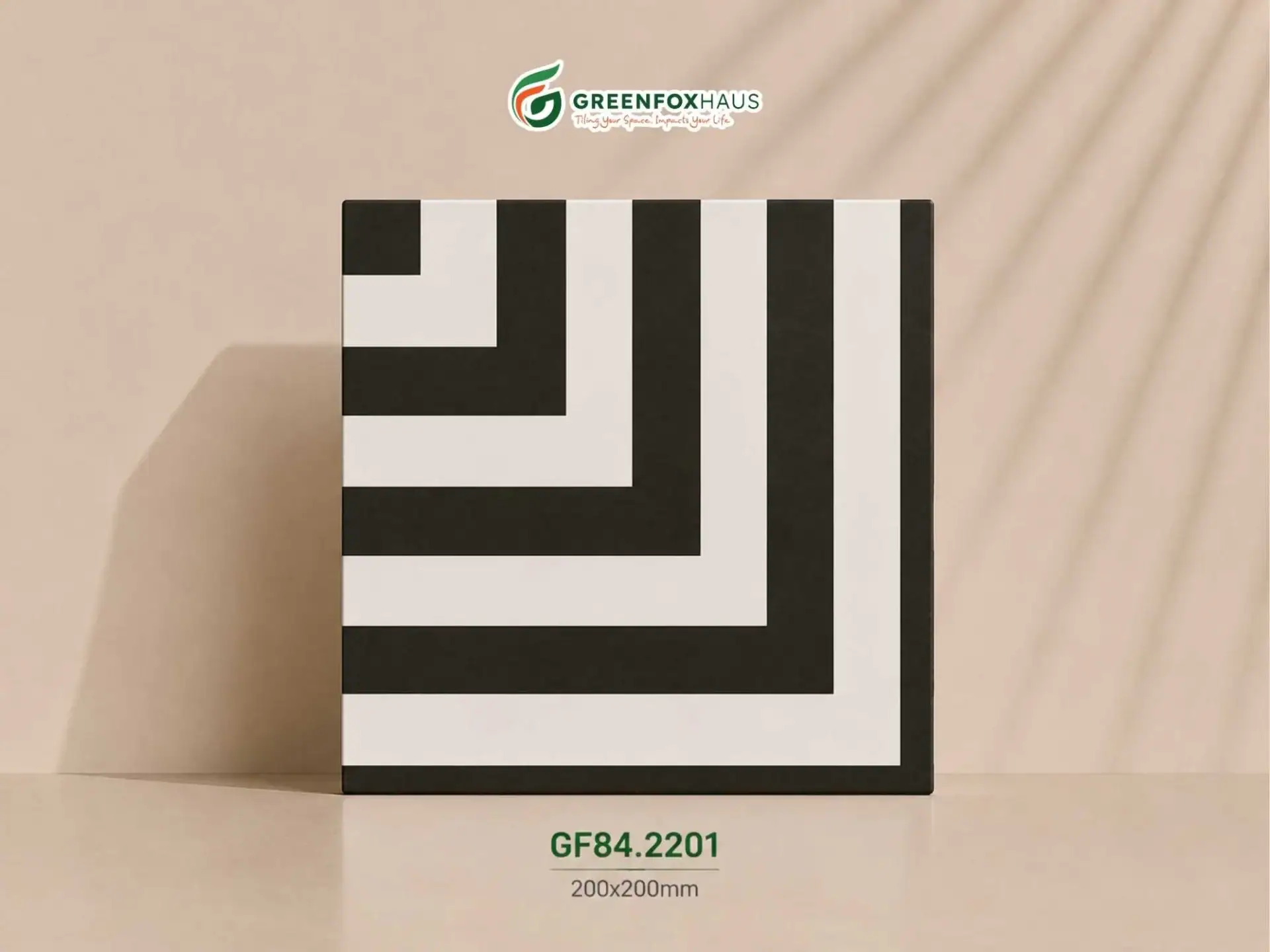 Gạch bông viền góc GF84.2201 (200x200mm)