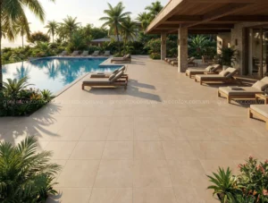 GẠCH ỐP LÁT PORCELAIN VÂN ĐÁ MÀU BE CÁT GF84.NA03 (600x600mm | 600x1200mm)